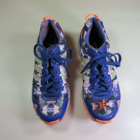 adidas womens purple an coral Performance Thrasher trail shoes 8 M c77664 EUC - Picture 3 of 6